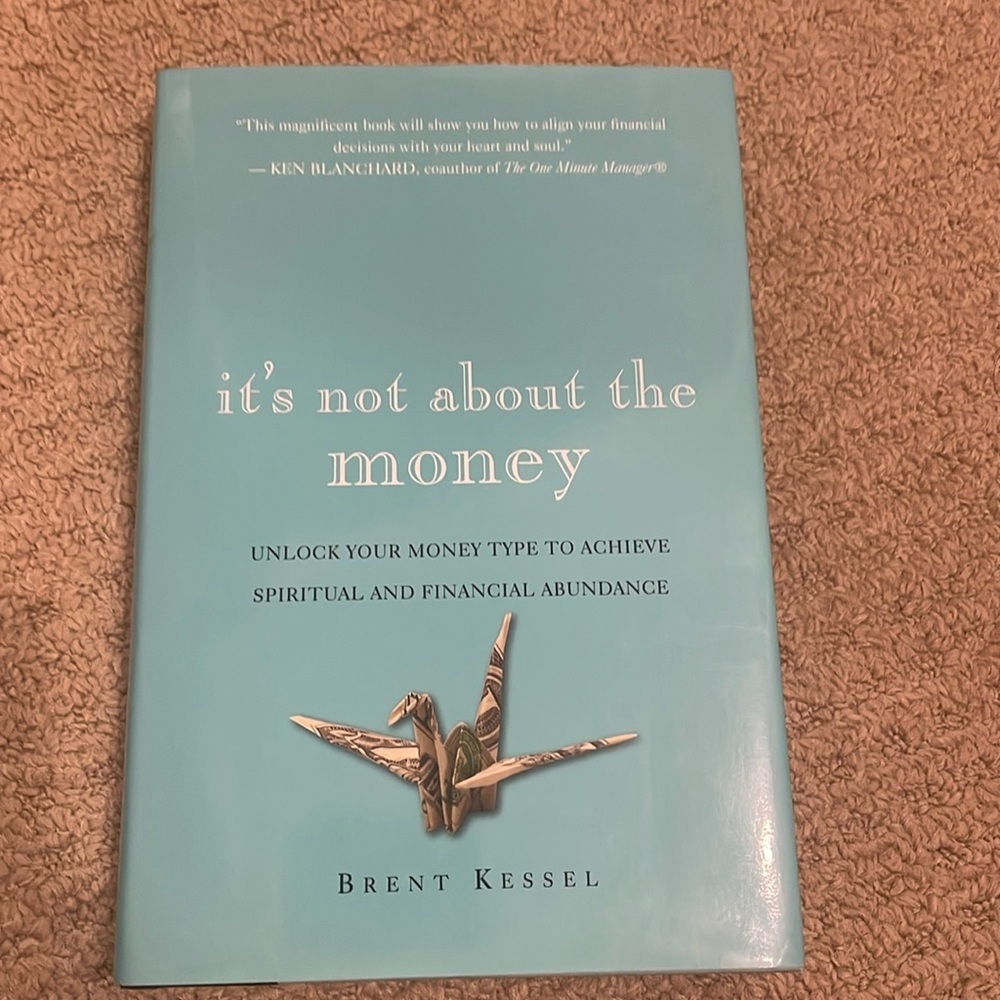Book- its not about the money